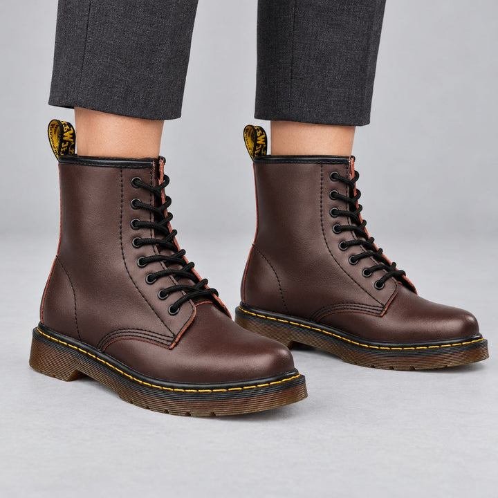 BERNADETTE™ | CLASSIC LACE-UP ANKLE BOOTS