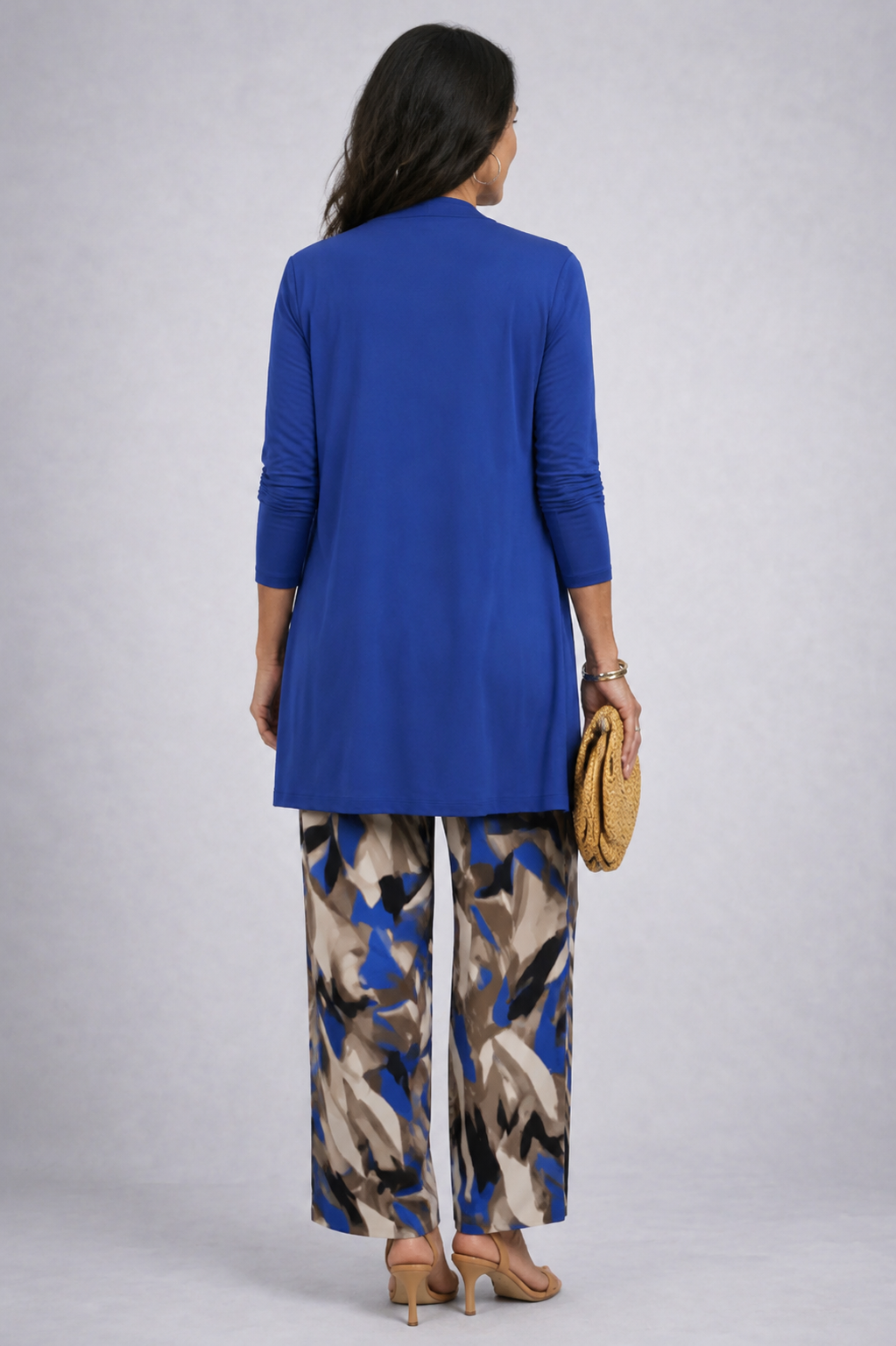 CAMILLE | Elegant 3-Piece Set with Longline Cardigan