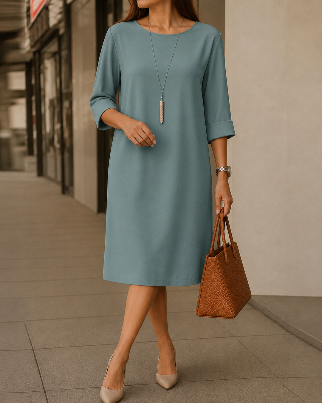 MARGOT™ | RELAXED MIDI DRESS
