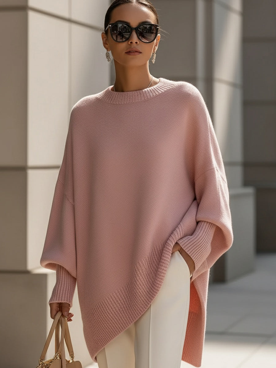 JENNY™ OVERSIZED DRAPED SWEATER