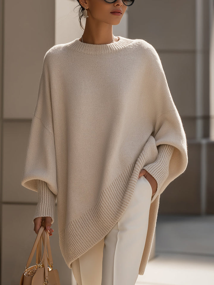 JENNY™ OVERSIZED DRAPED SWEATER
