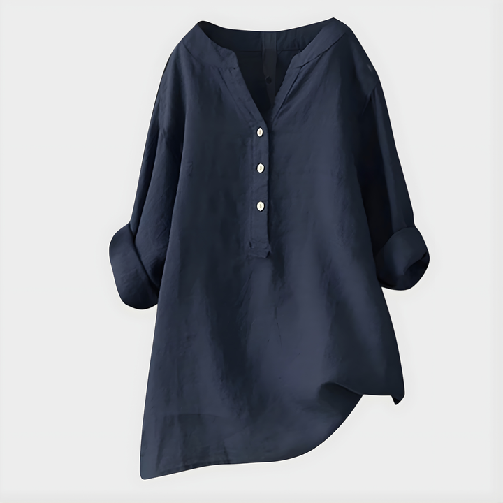 LAYLA™ | ELEGANT V-NECK BLOUSE