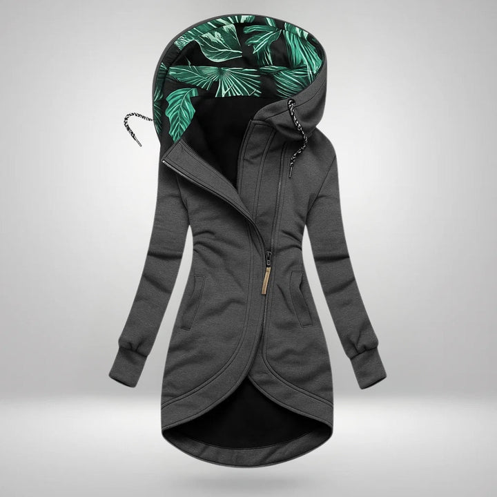 GWENDOLYN™ | LONG HOODED QUILTED COAT