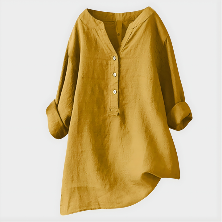 LAYLA™ | ELEGANT V-NECK BLOUSE