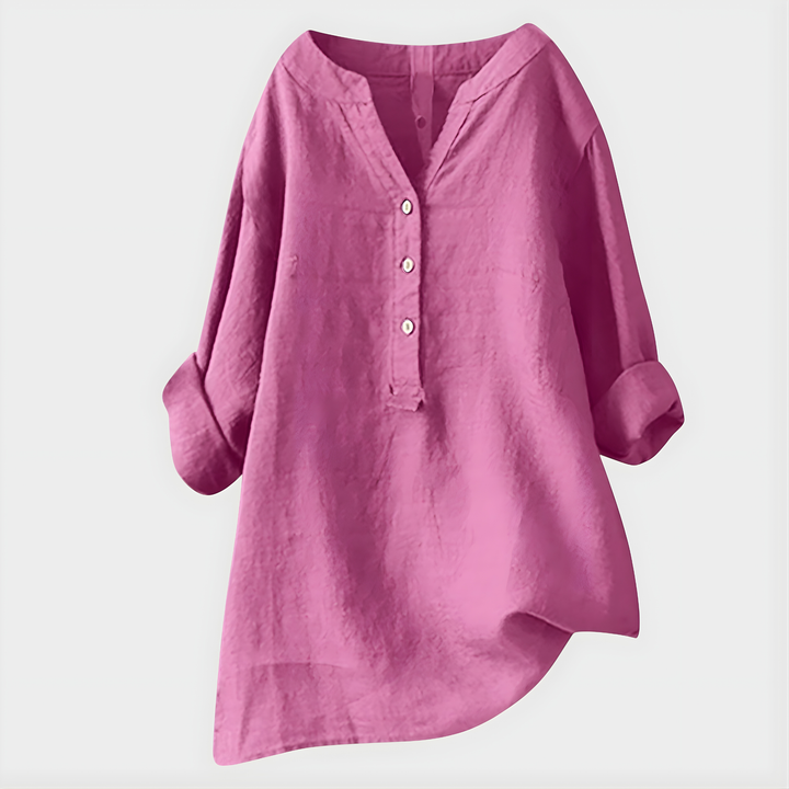 LAYLA™ | ELEGANT V-NECK BLOUSE