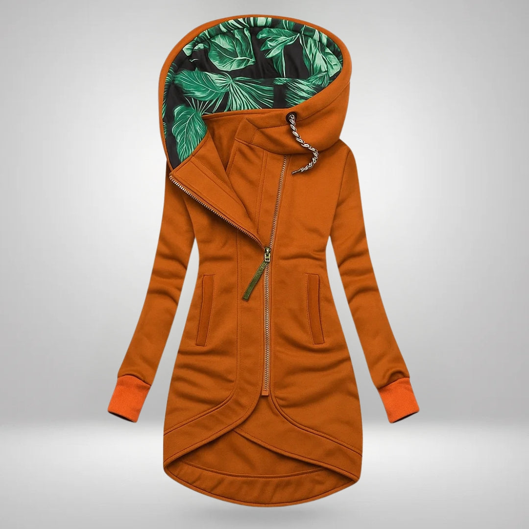 GWENDOLYN™ | LONG HOODED QUILTED COAT