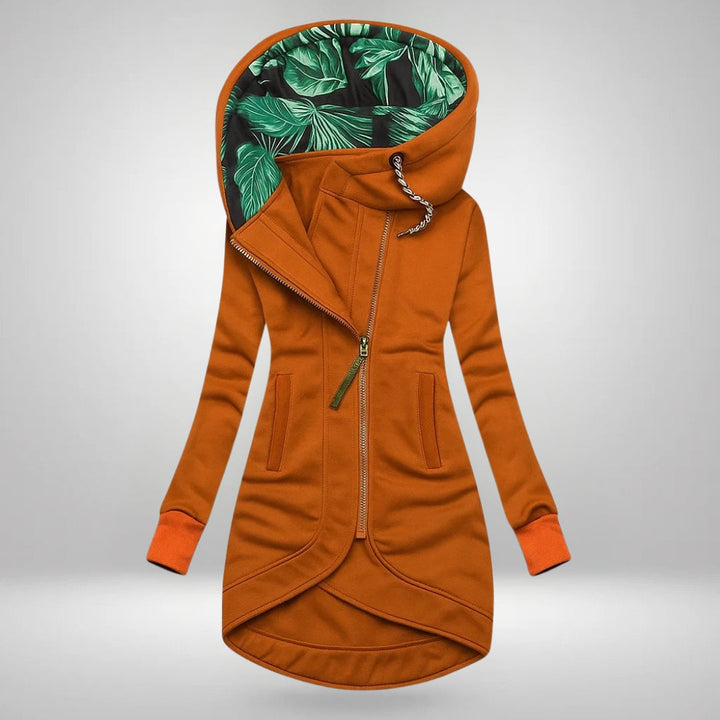 GWENDOLYN™ | LONG HOODED QUILTED COAT