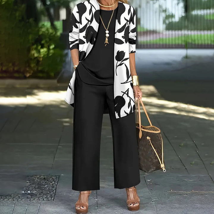 DIMITRA | FLORAL THREE-PIECE SET