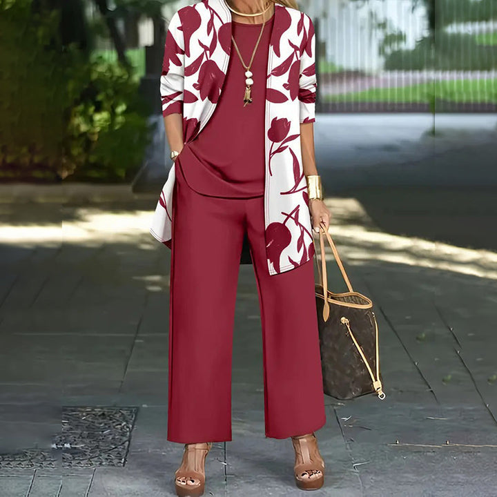 DIMITRA | FLORAL THREE-PIECE SET