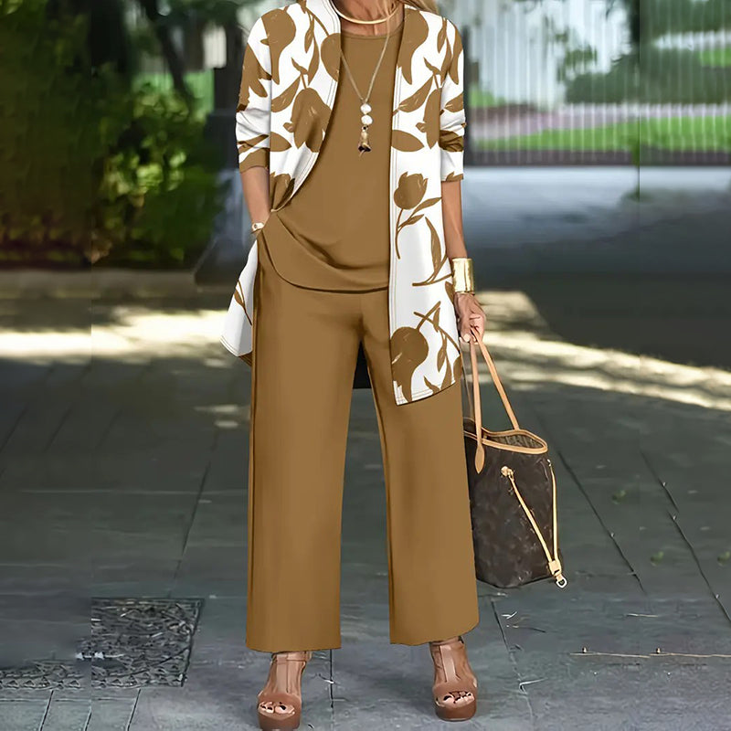DIMITRA | FLORAL THREE-PIECE SET