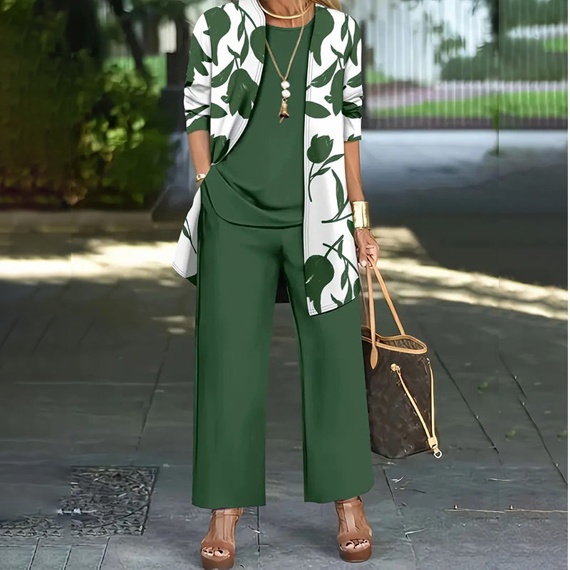DIMITRA | FLORAL THREE-PIECE SET