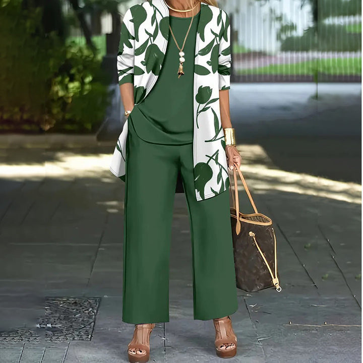 DIMITRA | FLORAL THREE-PIECE SET