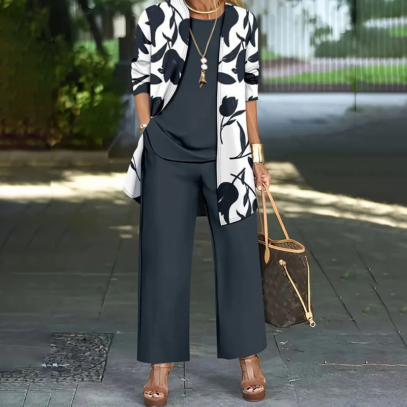 DIMITRA | FLORAL THREE-PIECE SET