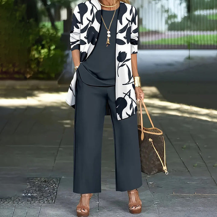 DIMITRA | FLORAL THREE-PIECE SET