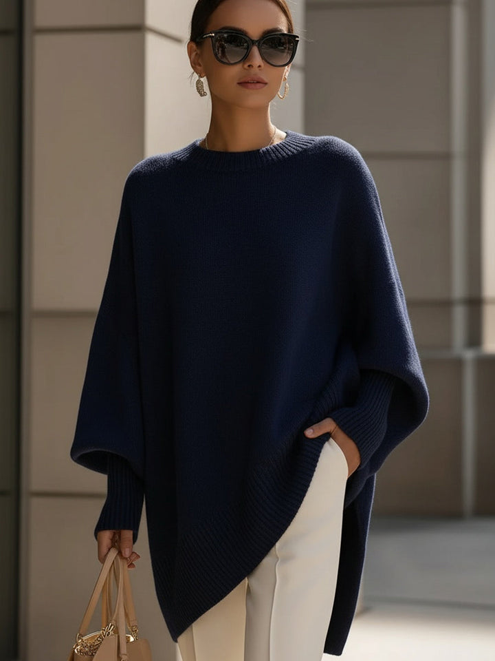 JENNY™ OVERSIZED DRAPED SWEATER