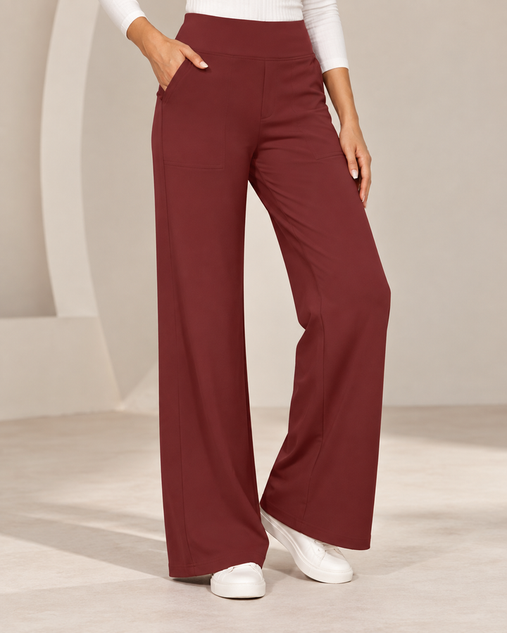 HARRIET™ | WIDE-LEG STRETCH PULL-ON PANTS