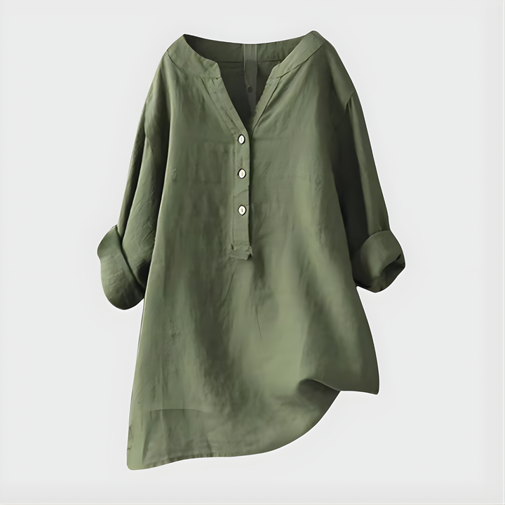 LAYLA™ | ELEGANT V-NECK BLOUSE