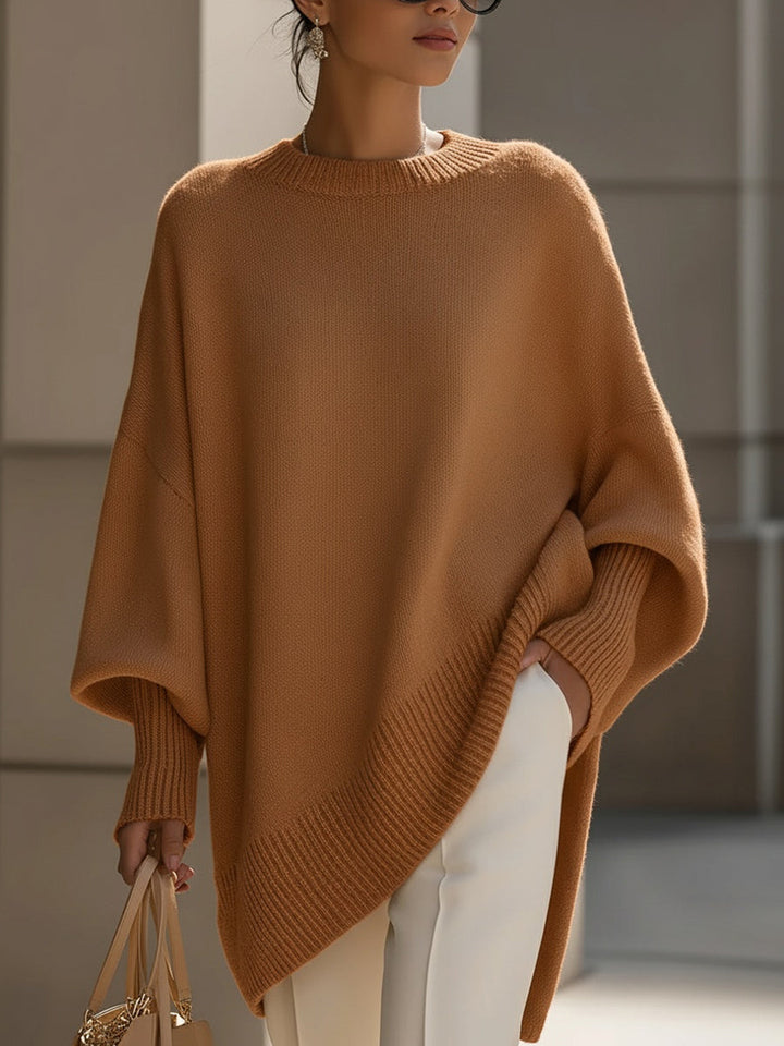 JENNY™ OVERSIZED DRAPED SWEATER