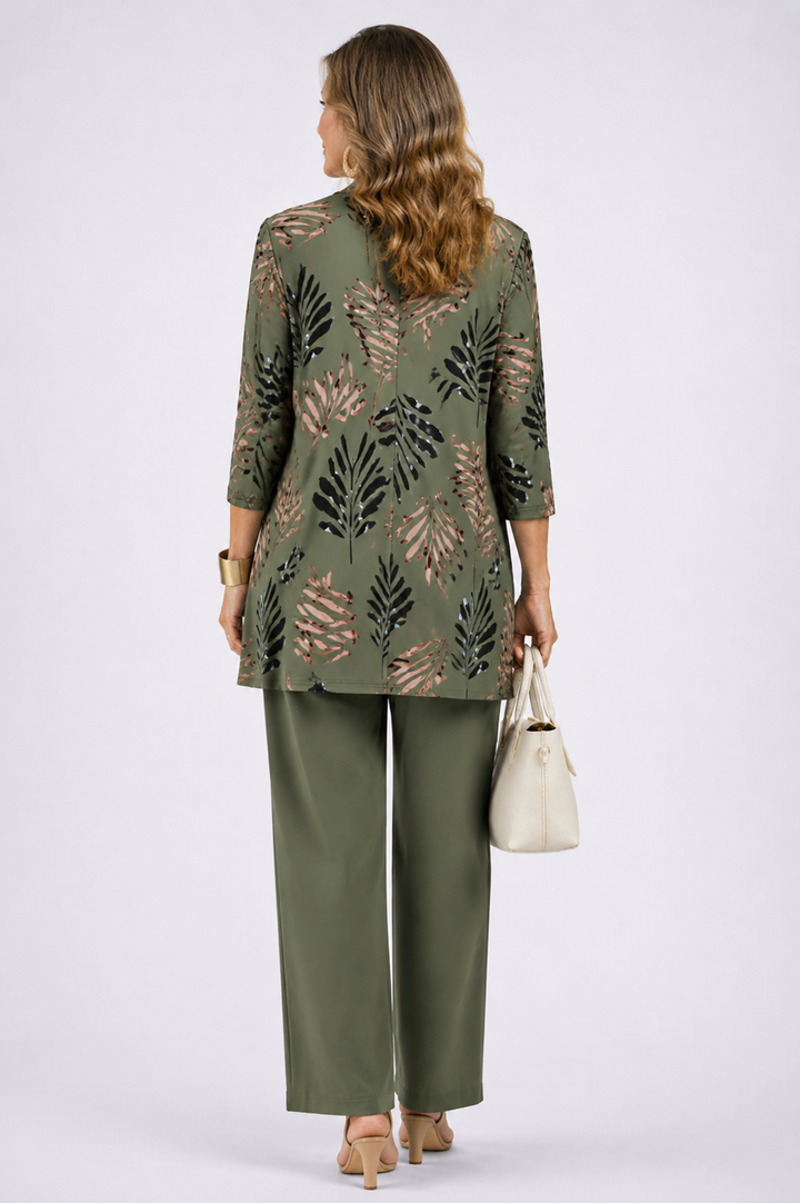 SERAPHINE | Elegant 3-Piece Set with Longline Cardigan