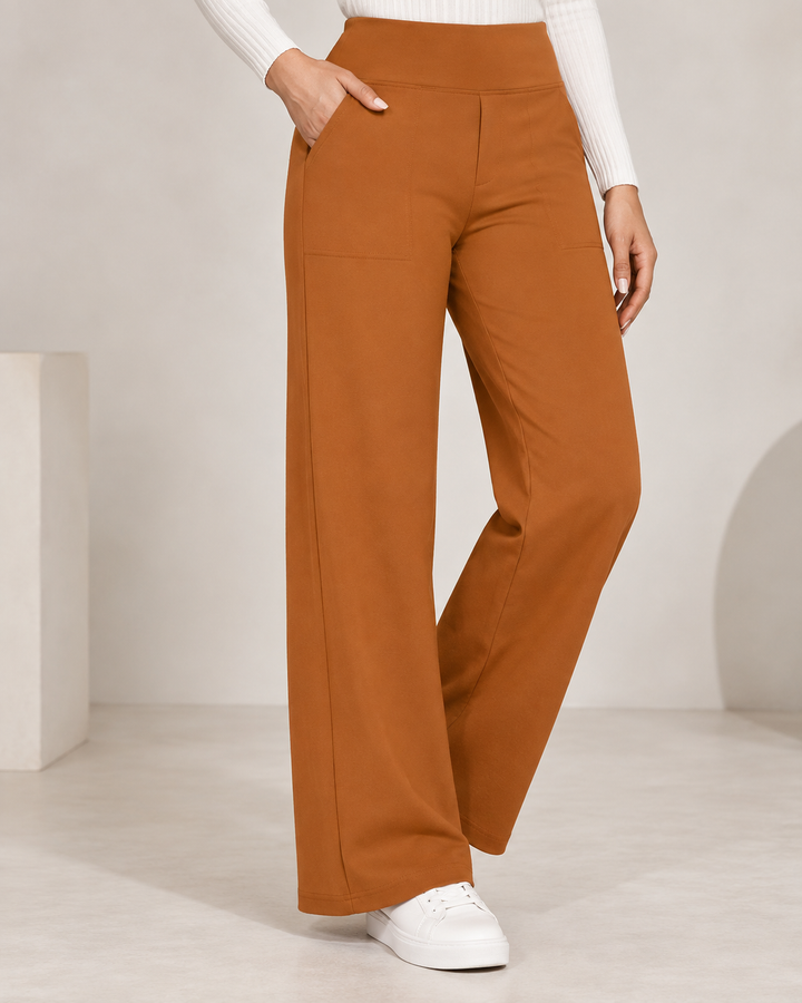 HARRIET™ | WIDE-LEG STRETCH PULL-ON PANTS