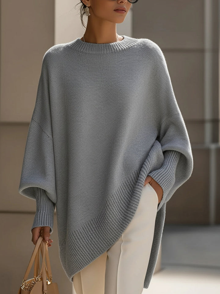JENNY™ OVERSIZED DRAPED SWEATER