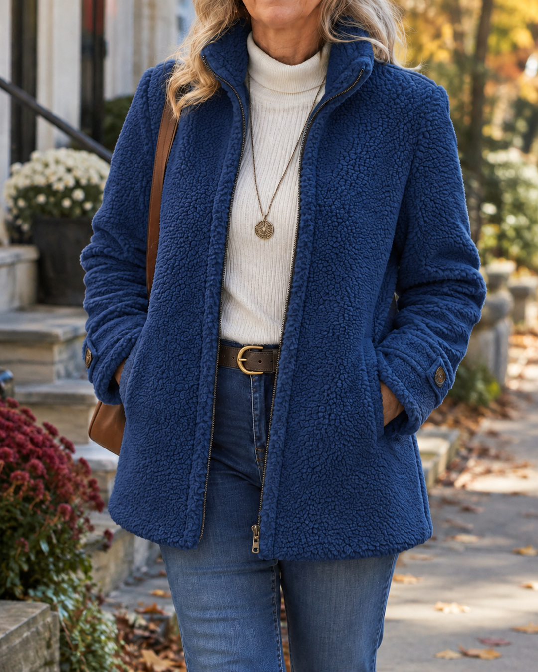 ELIORA™ | COZY STAND COLLAR JACKET