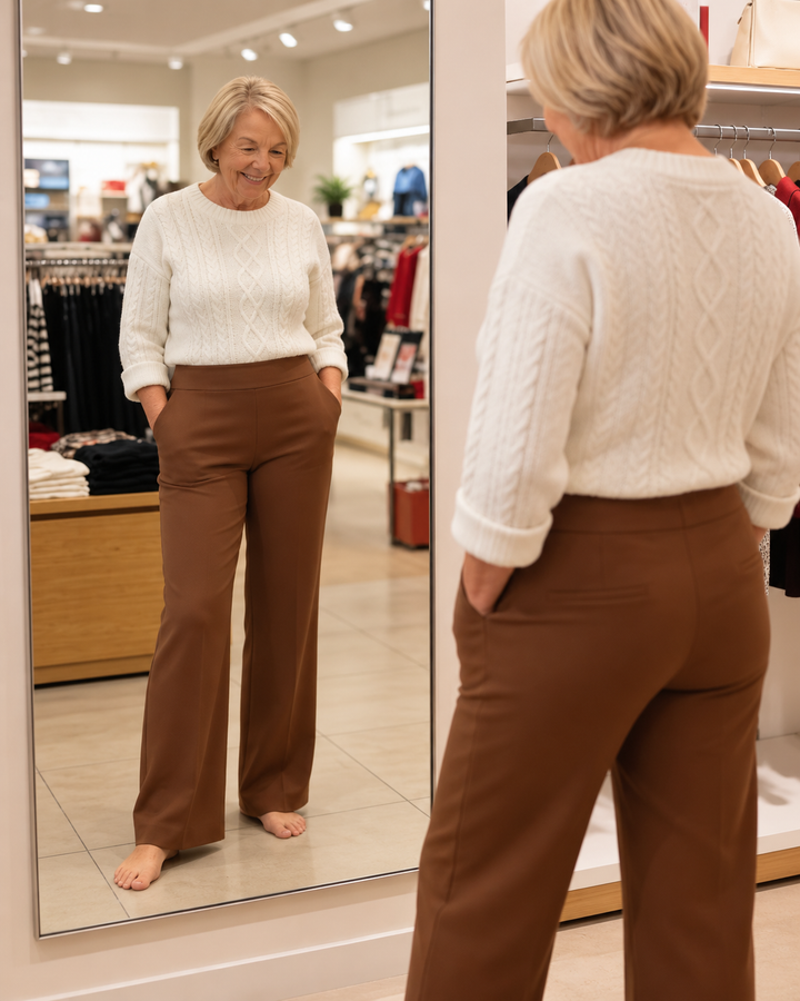HARRIET™ | WIDE-LEG STRETCH PULL-ON PANTS