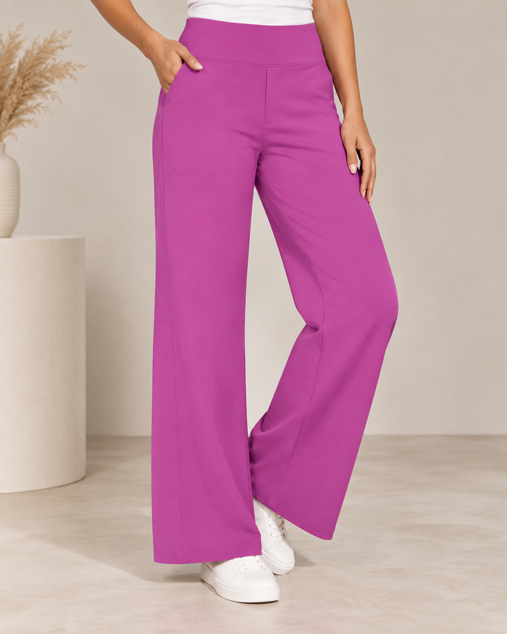 HARRIET™ | WIDE-LEG STRETCH PULL-ON PANTS