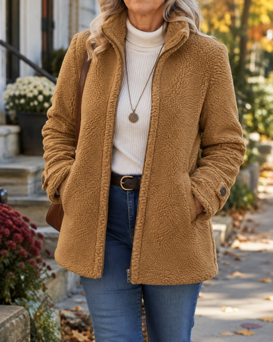 ELIORA™ | COZY STAND COLLAR JACKET