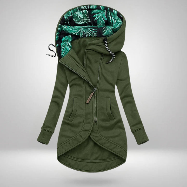 GWENDOLYN™ | LONG HOODED QUILTED COAT