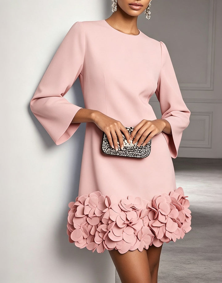 ANNABEL™ | PETAL HEM MINI DRESS
