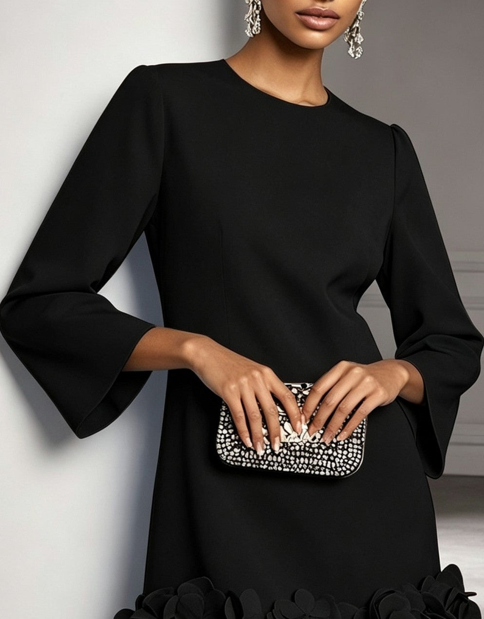 ANNABEL™ | PETAL HEM MINI DRESS