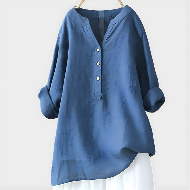 LAYLA™ | ELEGANT V-NECK BLOUSE