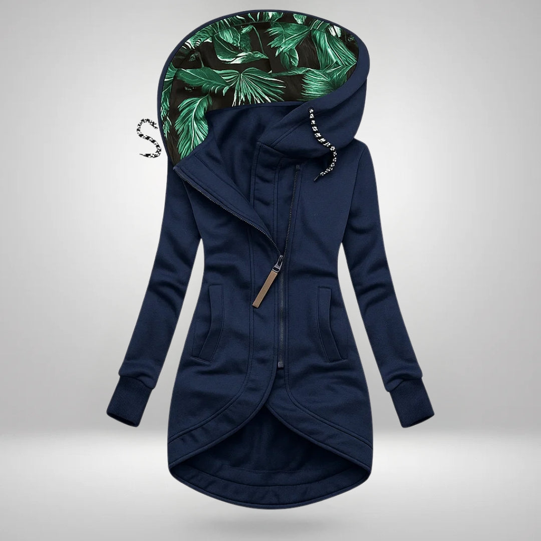 GWENDOLYN™ | LONG HOODED QUILTED COAT