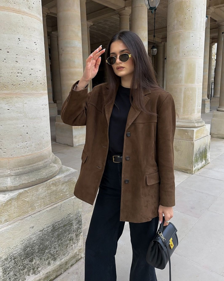 AURELIA™ | ELEGANT SUEDE BLAZER