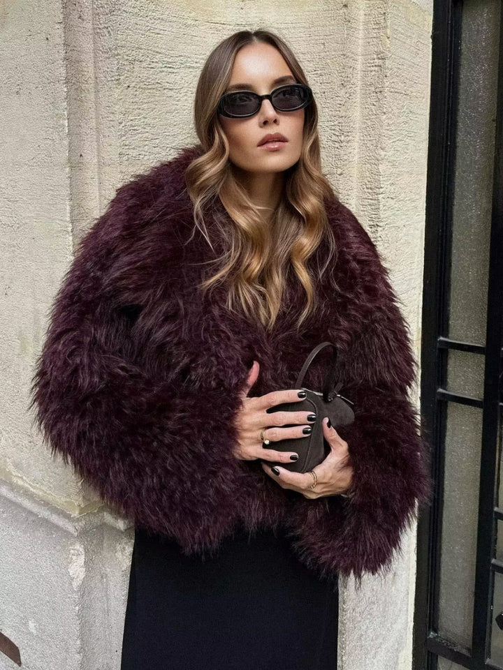 JULIA™ | FUZZY FAUX FUR JACKET