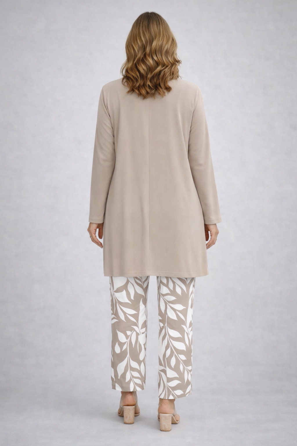 MIRELLE | Elegant 3-Piece Set with Longline Cardigan