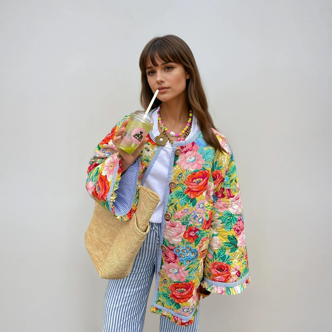 EIRINI™ | ELEGANT FLORAL JACKET