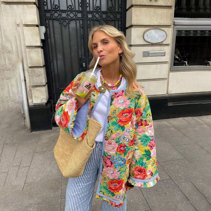 EIRINI™ | ELEGANT FLORAL JACKET