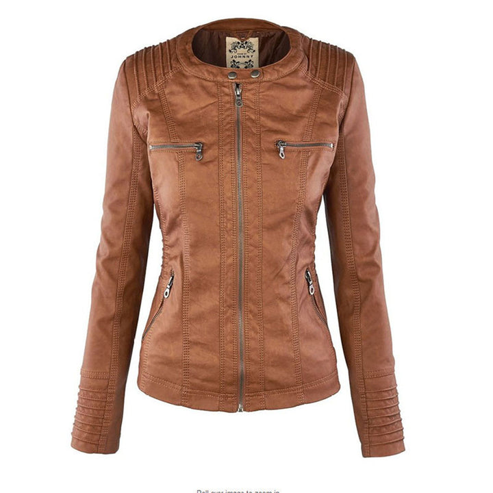 HARLOW™ | HOODED MOTO JACKET
