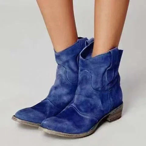 LOREVIA™ | ORTHOPAEDIC SUEDE ANKLE BOOTS