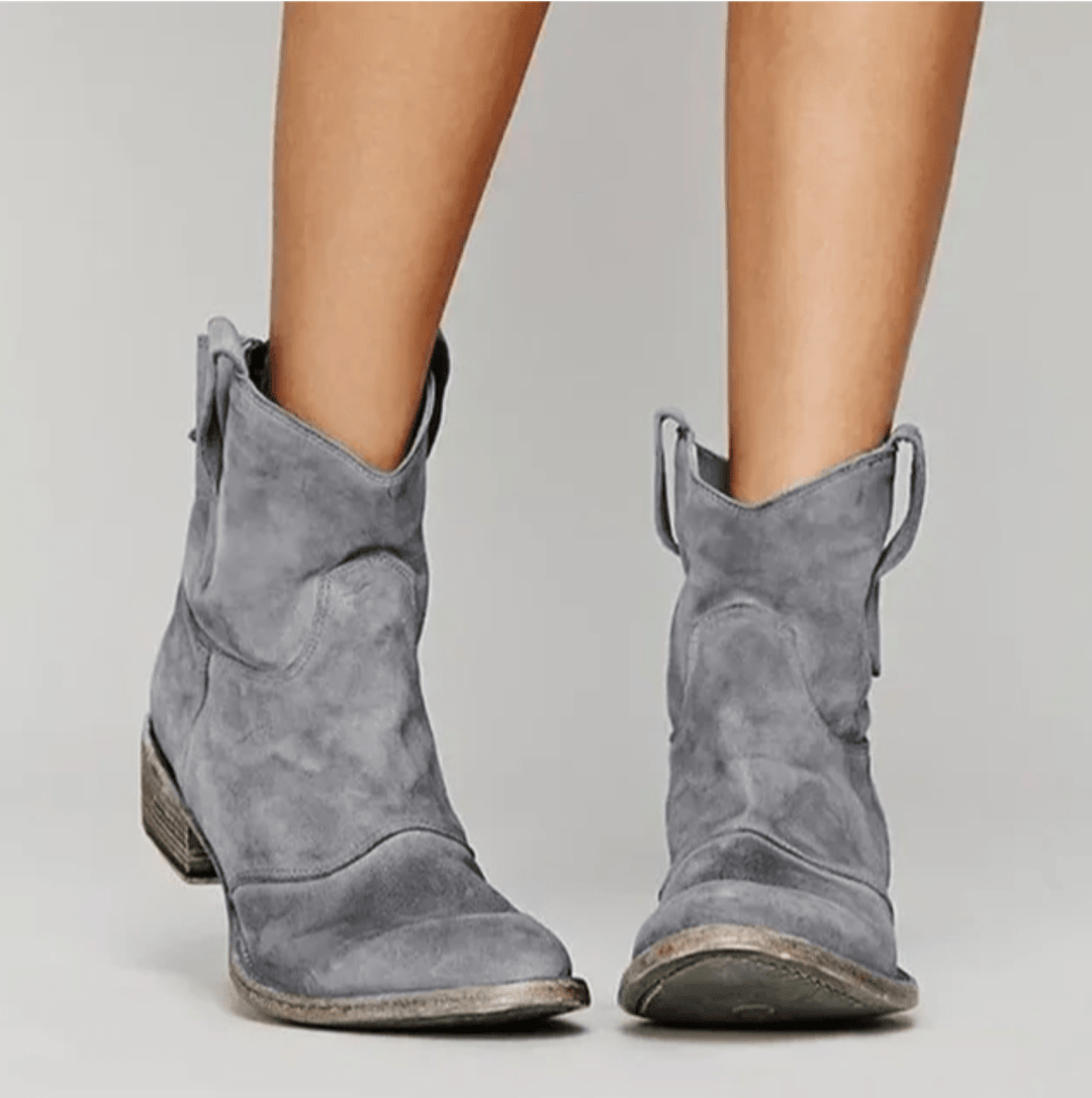 LOREVIA™ | ORTHOPAEDIC SUEDE ANKLE BOOTS