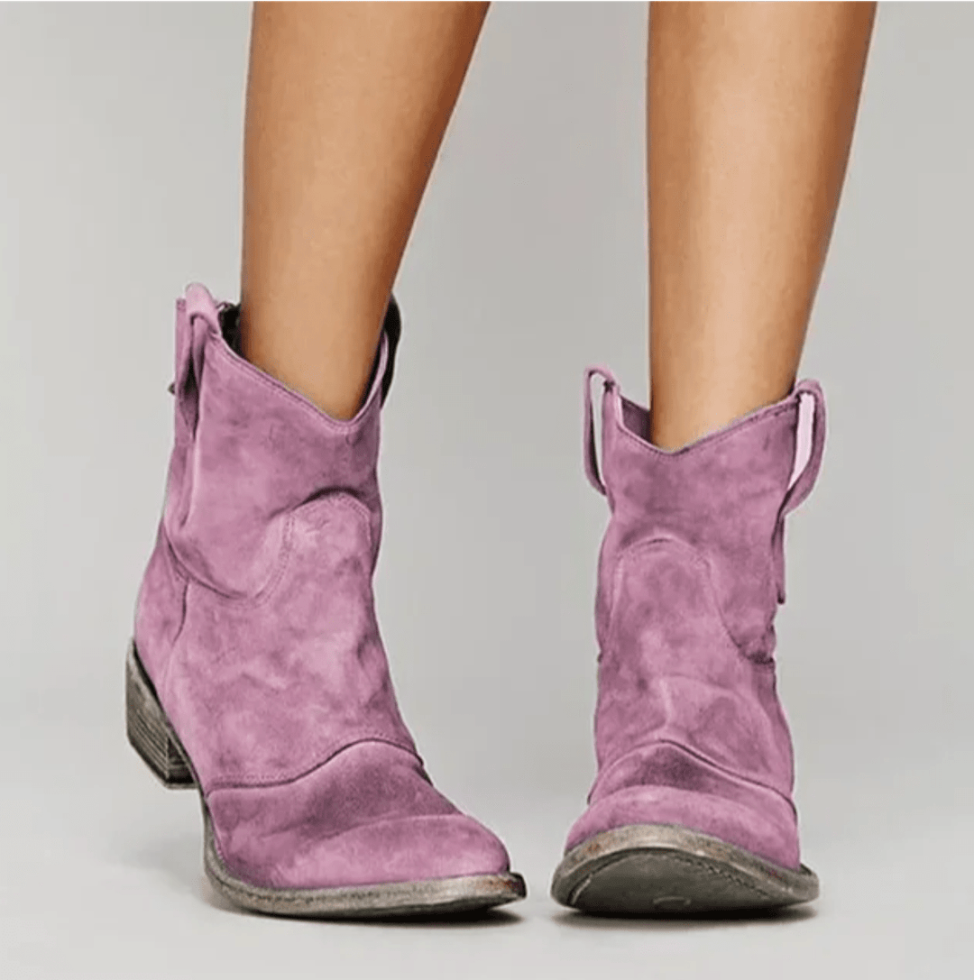 LOREVIA™ | ORTHOPAEDIC SUEDE ANKLE BOOTS