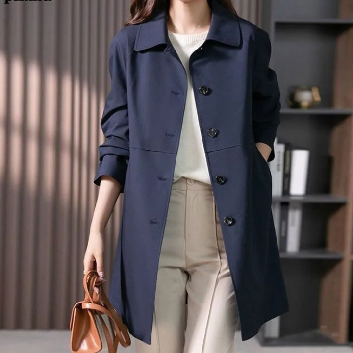 THE ELISE | SHORT TRENCH COAT