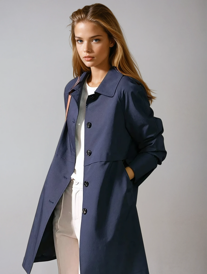 THE ELISE | SHORT TRENCH COAT