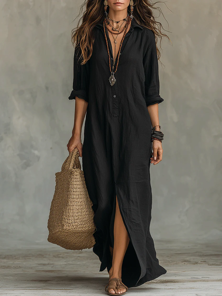 WILLOW | Effortless Maxi Dress with a Flattering, Elegant Silhouette