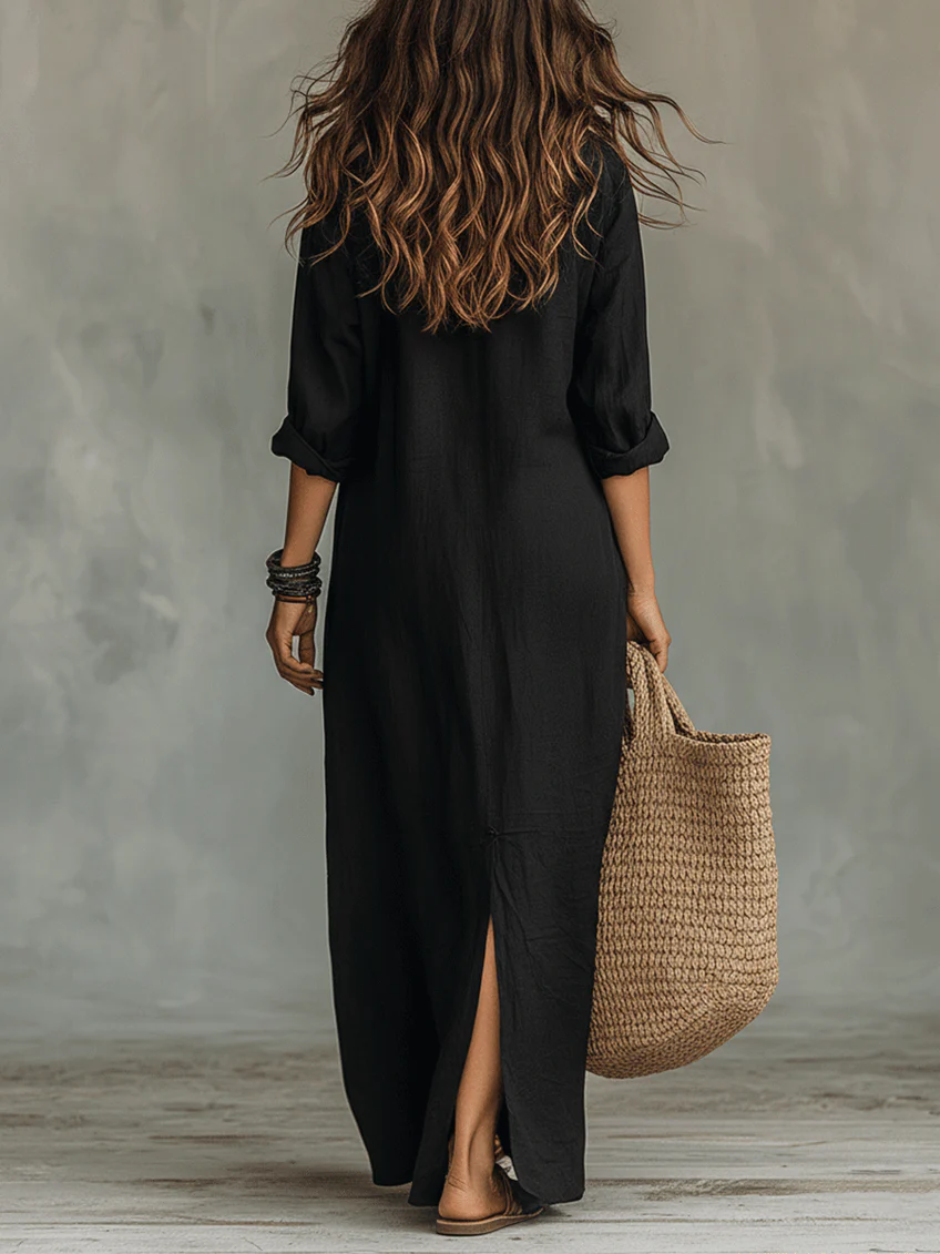 WILLOW | Effortless Maxi Dress with a Flattering, Elegant Silhouette