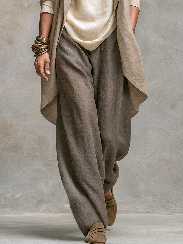 SERENZA™ | LAYERED WIDE-LEG SET