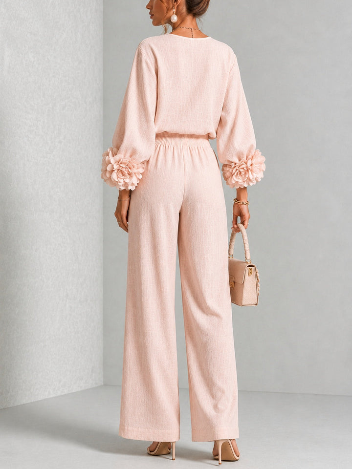 THALIA | FLORAL CUFF TWO-PIECE SET