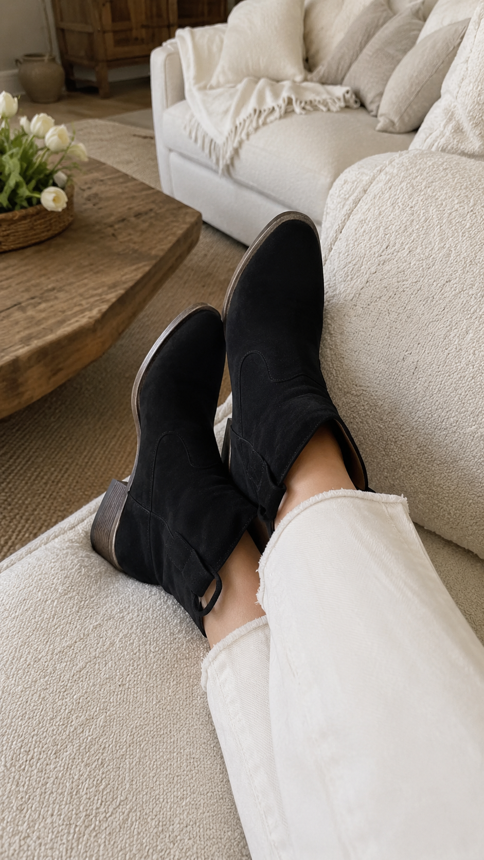 LOREVIA™ | ORTHOPAEDIC SUEDE ANKLE BOOTS